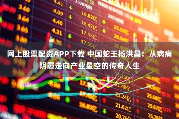 网上股票配资APP下载 中国蛇王杨洪昌：从病痛阴霾走向产业星空的传奇人生
