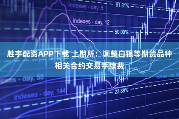 胜宇配资APP下载 上期所：调整白银等期货品种相关合约交易手续费